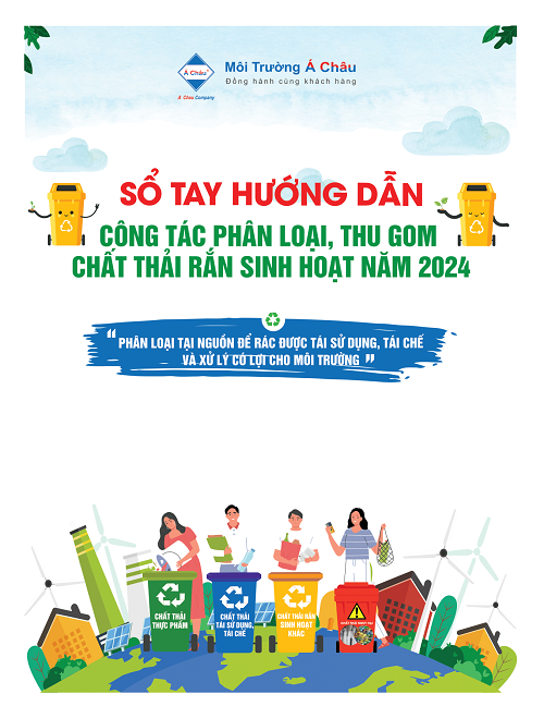 Sổ tay môi trường | Hướng dẫn công tác phân loại, thu gom chất thải rắn sinh hoạt tại nguồn theo Luật bảo vệ môi trường