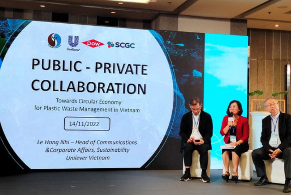 Unilever Việt Nam chia sẻ về quản lý rác thải nhựa tại hội nghị APAC