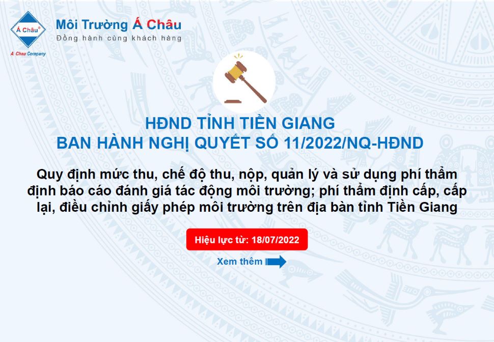 phí thẩm định giấy phép môi trường