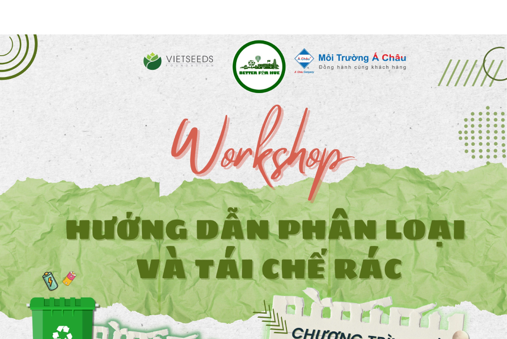 Ngày hội  “Hướng dẫn phân loại và tái chế rác” tại Trường THCS Phú Mậu, tỉnh Thừa Thiên Huế.