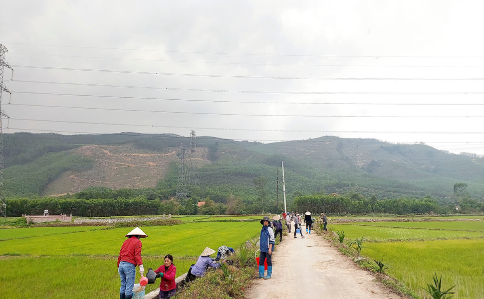 Hội Nông dân xã Thượng Yên Công ra mắt mô hình cánh đồng an toàn không rác thải!