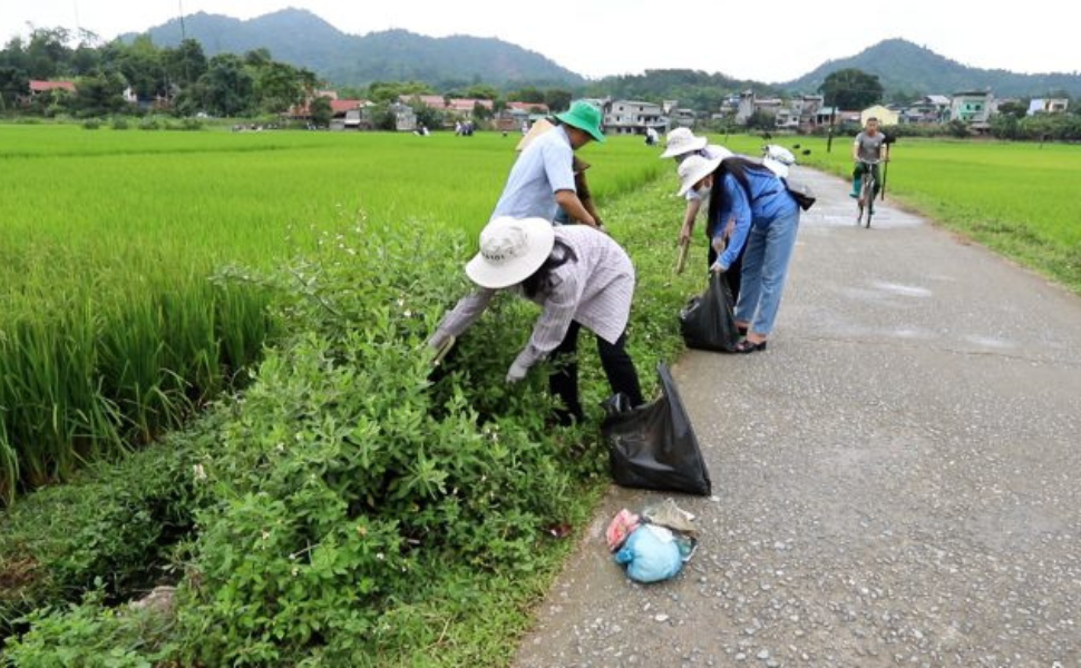 Bắc Kạn: Lễ phát động thu gom vỏ thuốc bảo vệ thực vật và rác thải nhựa tại xã Lục Bình!