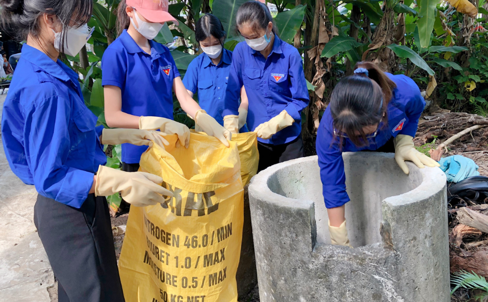 Quảng Nam: Đoàn Xã Bình Dương nâng cao ý thức thu gom vỏ bao bì thuốc bảo vệ thực vật!
