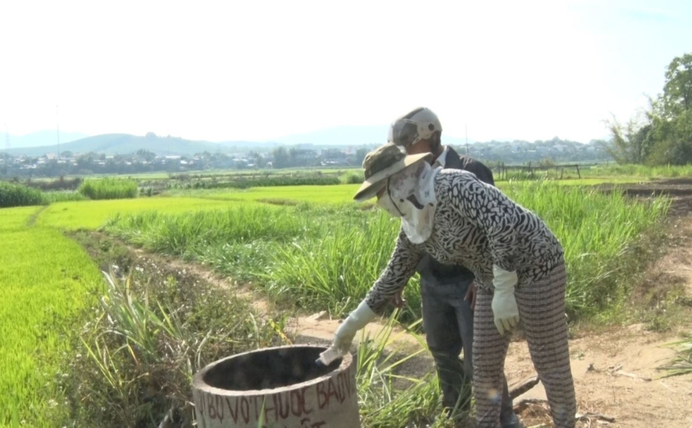 Kon Tum: Hiệu quả thu gom vỏ thuốc bảo vệ thực vật ở xã Sa Nghĩa!