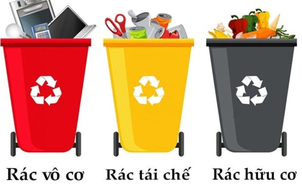 Phân loại rác thải rắn sinh hoạt tại nguồn