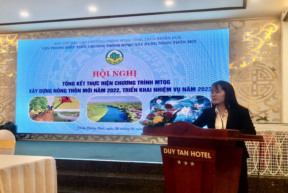 Thừa Thiên Huế: Hội nghị triển khai thực hiện Chương trình nông thôn mới năm 2023