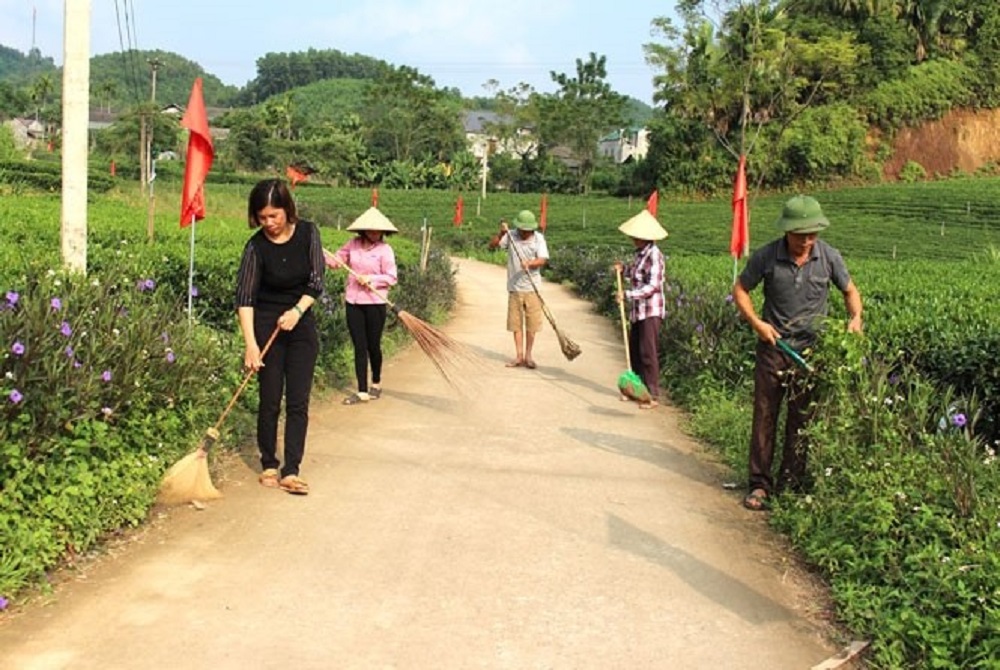 Thái Nguyên: Tăng cường bảo vệ môi trường trong xây dựng nông thôn mới