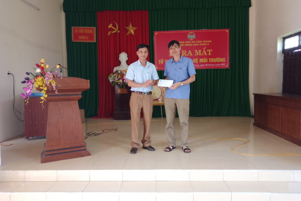 Thanh Hóa: Lễ ra mắt mô hình điểm “Tổ tự quản Bảo vệ môi trường” tại thôn 3 tại xã Tiên Trang!