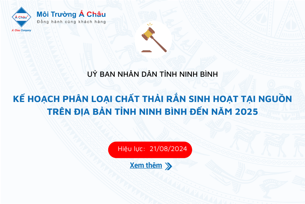 Ninh Bình: Ban hành Kế hoạch phân loại chất thải rắn sinh hoạt tại nguồn trên địa bàn tỉnh Ninh Bình đến năm 2025