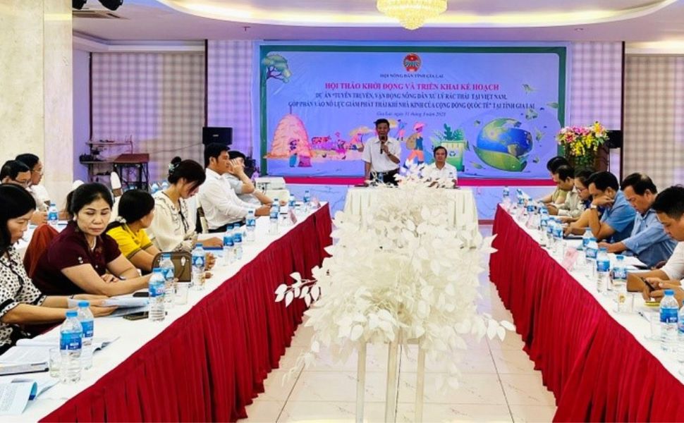 Hội thảo khởi động dự án xử lý rác thải tại tỉnh Gia Lai
