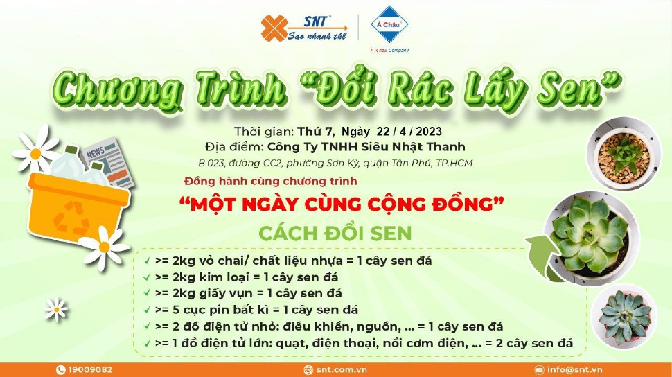 Đổi rác lấy cây