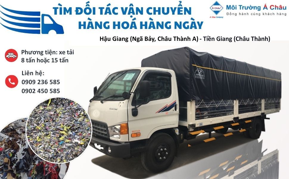 Môi Trường Á Châu tìm đối tác vận chuyển hàng hoá