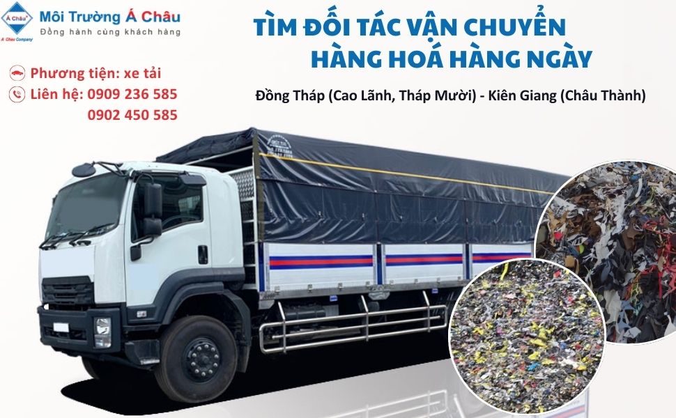 Môi Trường Á Châu tìm  đối tác vận chuyển ở miền Tây