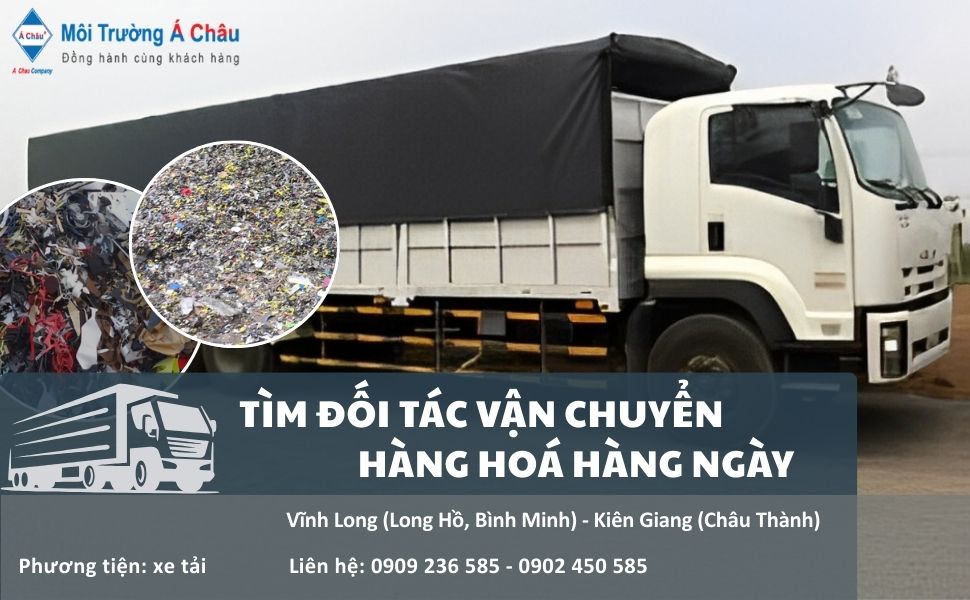 Môi Trường Á Châu tìm kiếm đối tác vận chuyển khu vực miền Tây
