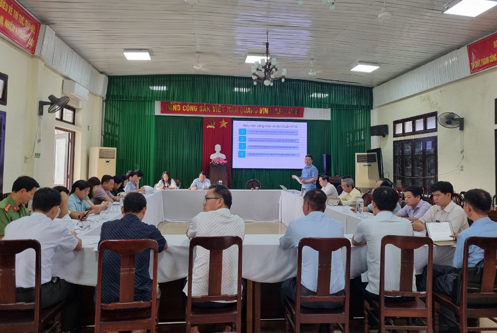 Thừa Thiên Huế: Hội đồng cấp tỉnh họp thẩm định xã Vinh An đạt chuẩn nông thôn mới