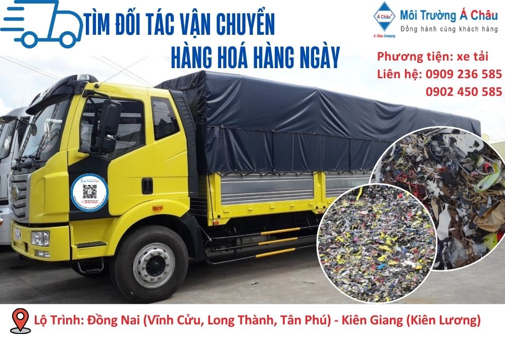 MÔI TRƯỜNG Á CHÂU - TÌM ĐỐI TÁC VẬN CHUYỂN HÀNG HÓA