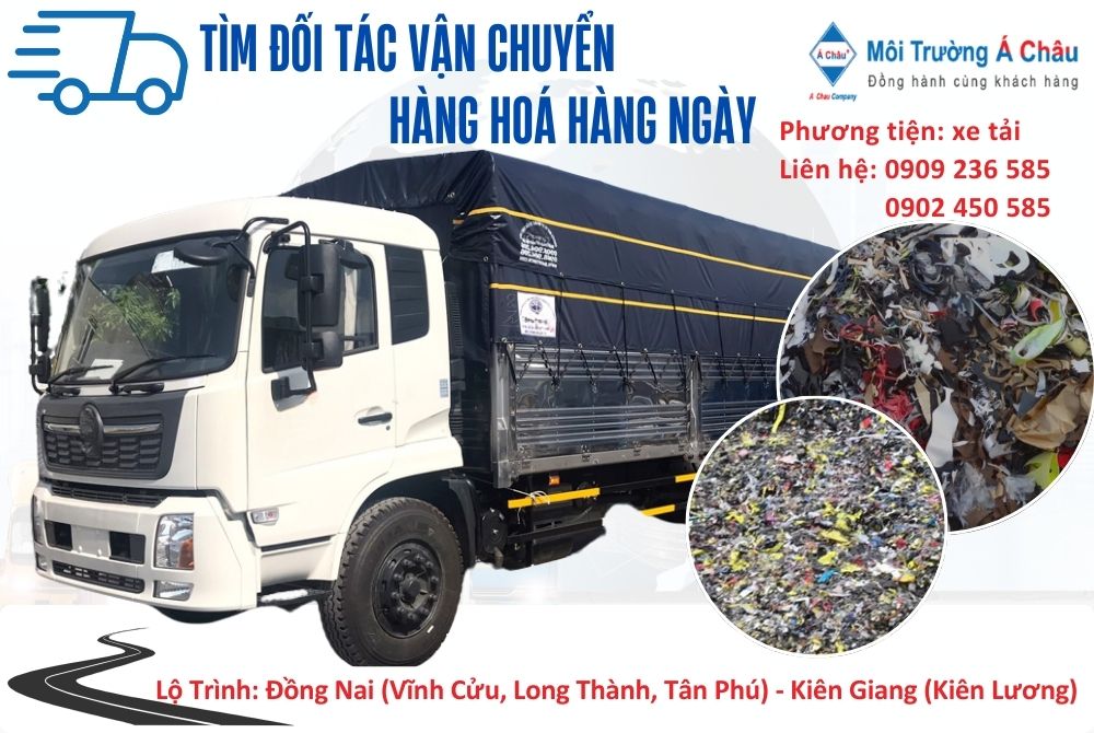 MÔI TRƯỜNG Á CHÂU - TÌM ĐỐI TÁC VẬN CHUYỂN HÀNG HÓA