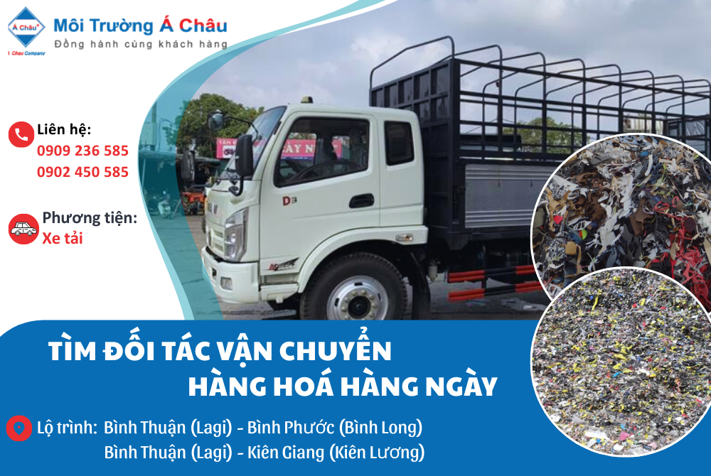MÔI TRƯỜNG Á CHÂU - TÌM ĐỐI TÁC VẬN CHUYỂN HÀNG HÓA 