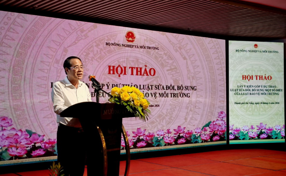 Hội thảo góp ý Dự thảo luật sửa đổi, bổ sung một số điều của Luật Bảo vệ môi trường
