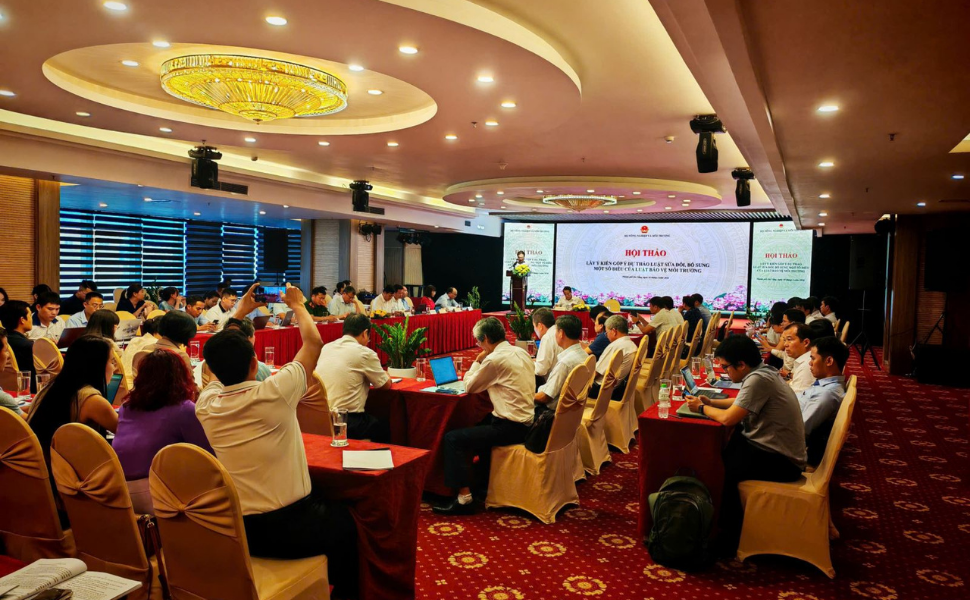 Hội thảo góp ý Dự thảo luật sửa đổi, bổ sung một số điều của Luật Bảo vệ môi trường