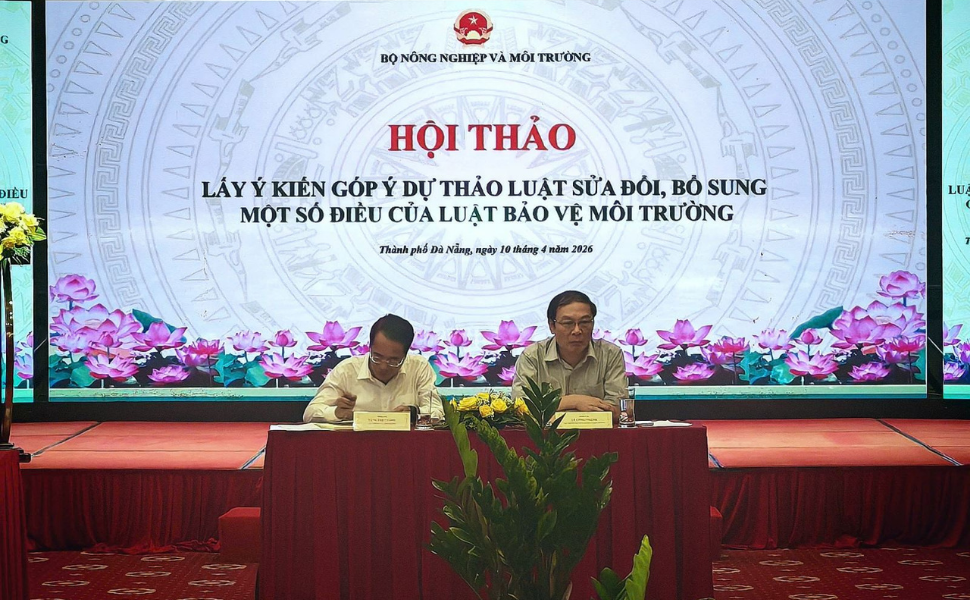 Hội thảo góp ý Dự thảo luật sửa đổi, bổ sung một số điều của Luật Bảo vệ môi trường