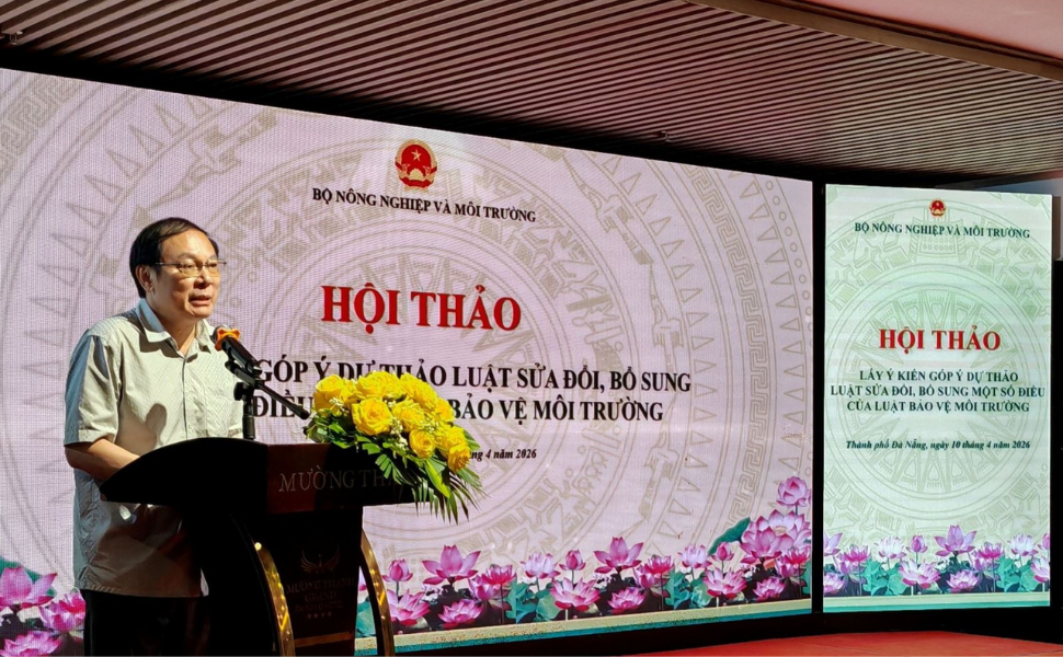 Hội thảo góp ý Dự thảo luật sửa đổi, bổ sung một số điều của Luật Bảo vệ môi trường
