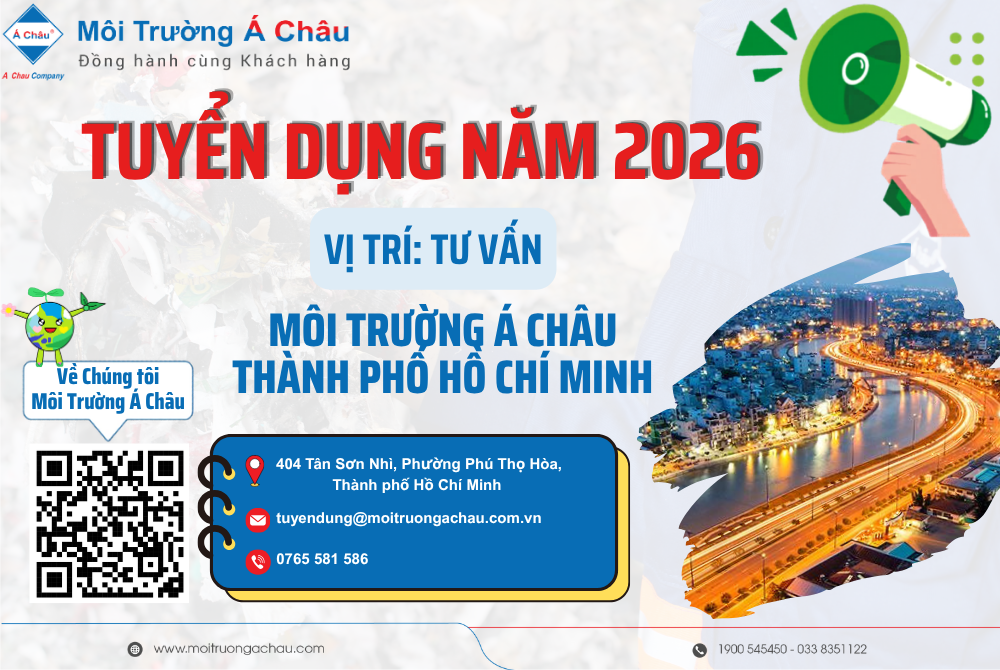Môi Trường Á Châu Tuyển dụng vị trí Tư vấn làm việc tại Thành phố Hồ Chí Minh năm 2026