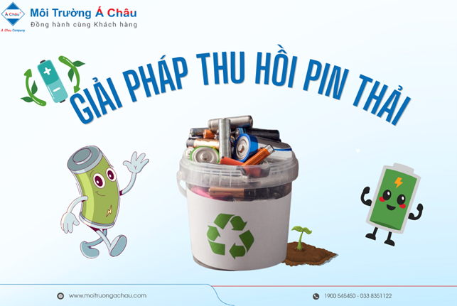 Cung cấp giải pháp dịch vụ thu hồi pin thải tại Miền Bắc