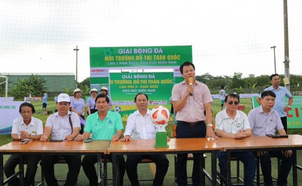 Khai mạc Giải bóng đá Môi trường Đô thị toàn quốc lần thứ 2 (Vòng loại khu vực miền Nam)