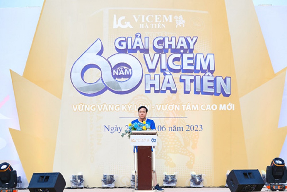 Vicem Hà Tiên tổ chức giải chạy “60 năm Vicem Hà Tiên: Vững vàng Kỳ lân - Vươn tầm cao mới”