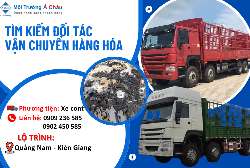 MÔI TRƯỜNG Á CHÂU - TÌM ĐỐI TÁC VẬN CHUYỂN HÀNG HÓA 