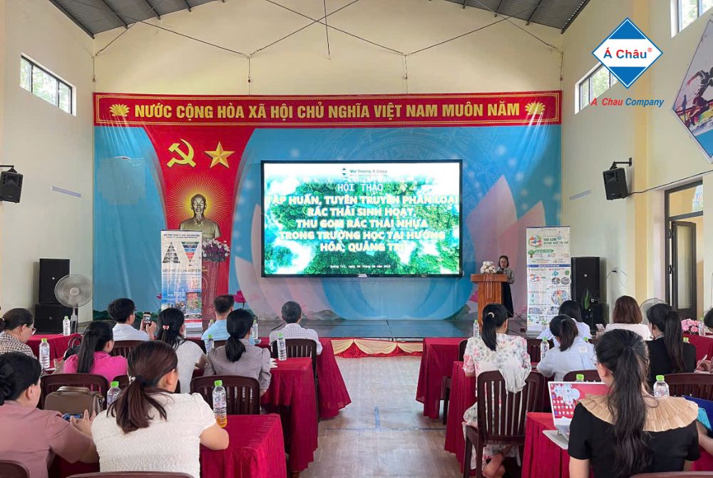 Môi Trường Á Châu hợp tác cung cấp giải pháp thu gom vỏ hộp sữa, chất thải tái chế và các dự án môi trường tại Huyện Hướng Hóa, Quảng Trị 