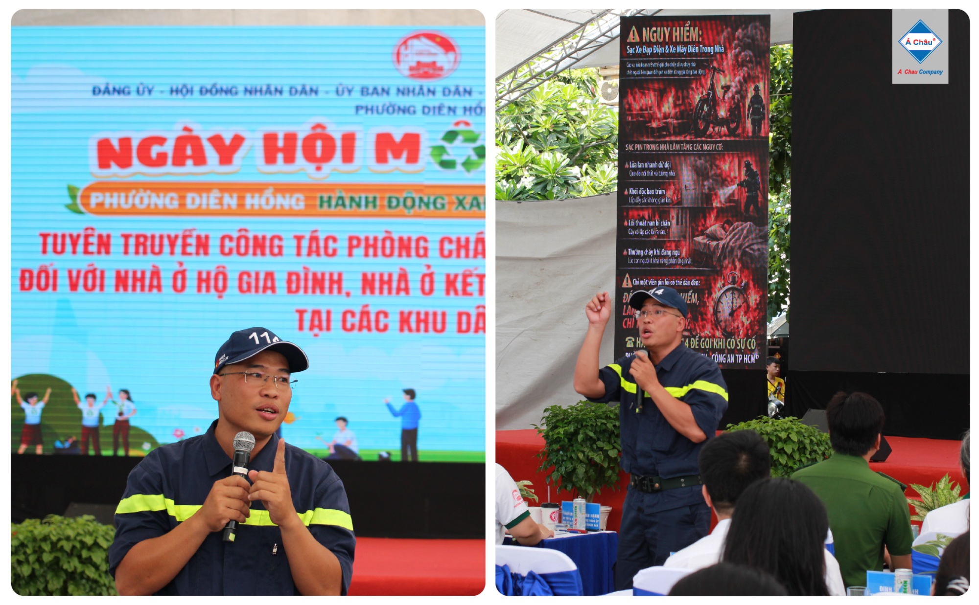 Phường Diên hồng ngày hội môi trường