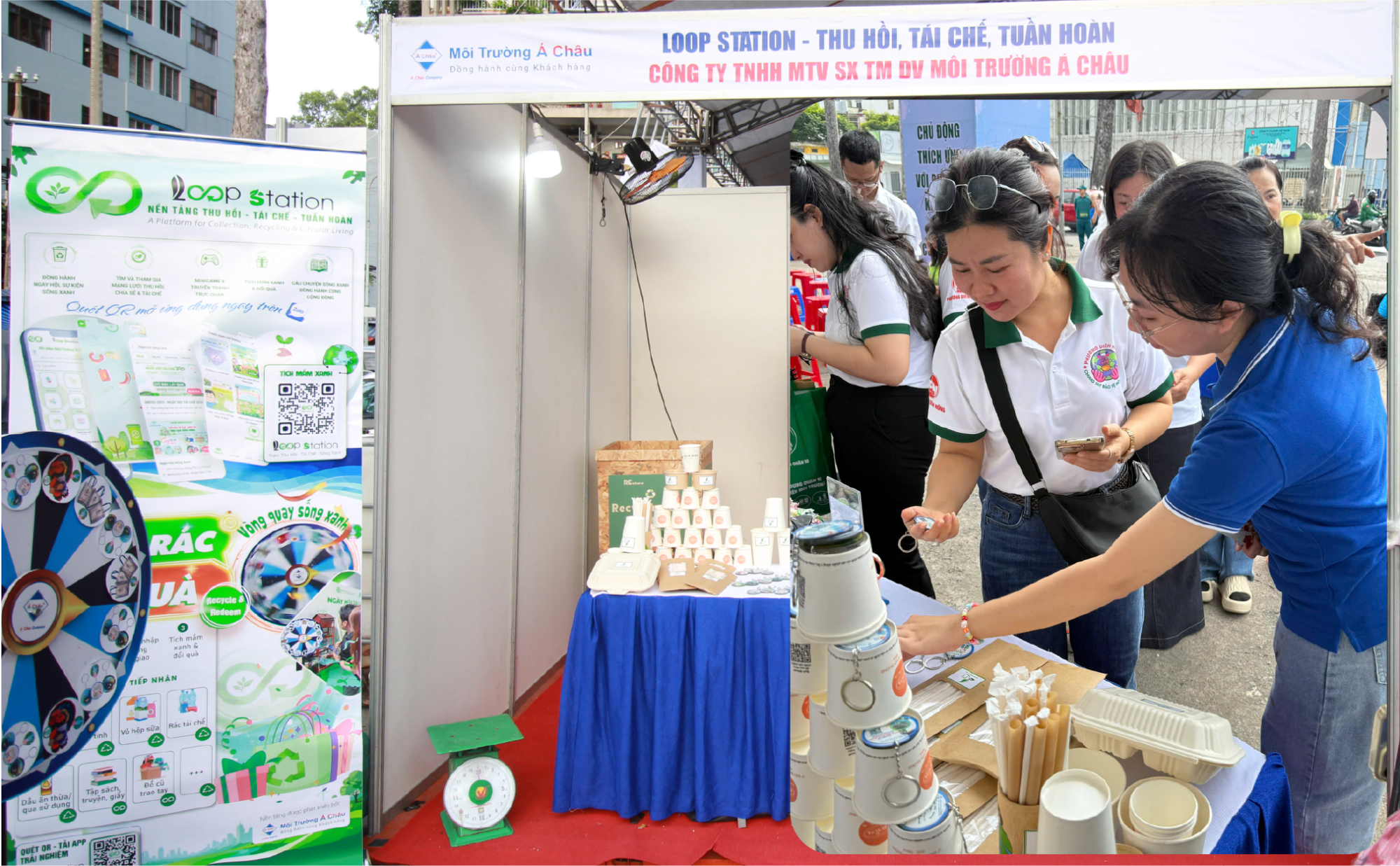 Đổi rác tái chế - Trao quà sống xanh qua Loop Station