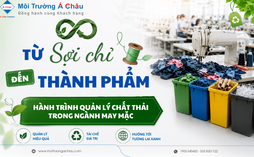 quản lý chất thải ngành may mặc