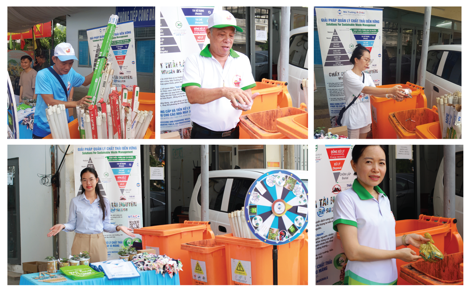 Phường Linh Xuân tổ chức "Đổi chất thải nguy hại - trao quà sống xanh" trong Ngày hội Môi trường