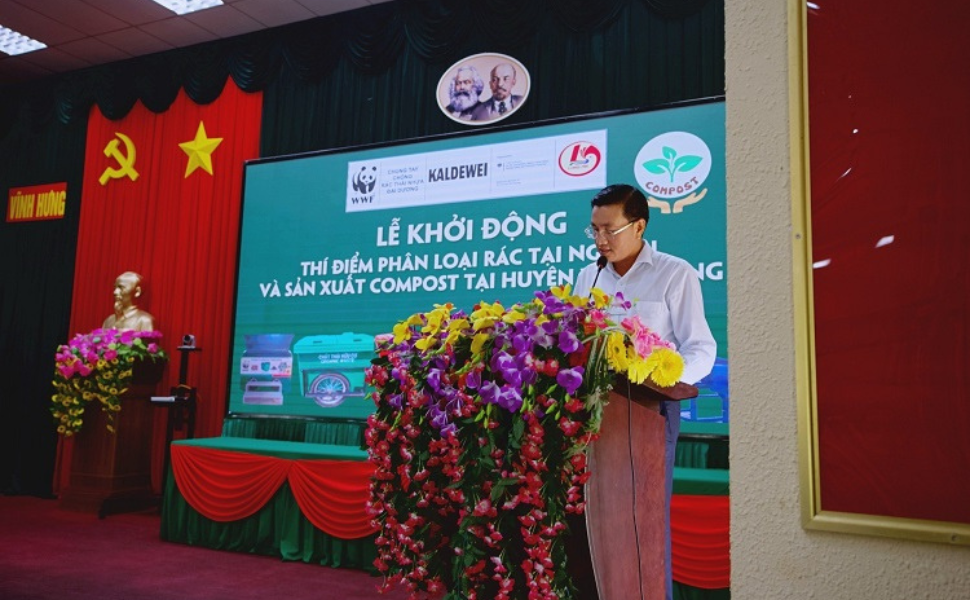 Long An: Phát động mô hình phân loại rác tại nguồn cho khu vực nông thôn huyện Vĩnh Hưng