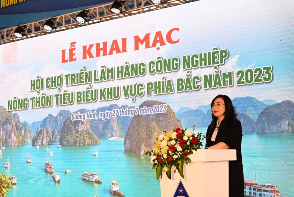 Quảng Ninh: Hội chợ triển lãm hàng công nghiệp nông thôn tiêu biểu khu vực phía Bắc 2023