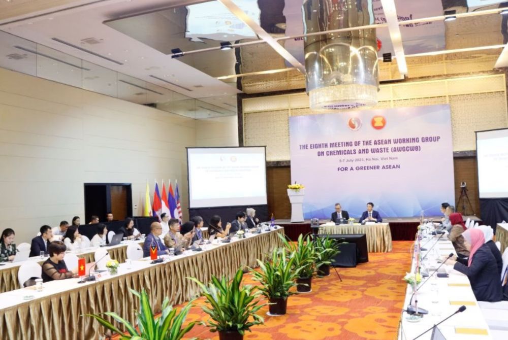 Hội nghị lần thứ 8 Nhóm công tác ASEAN về hóa chất và chất thải" - Vì một ASEAN xanh hơn