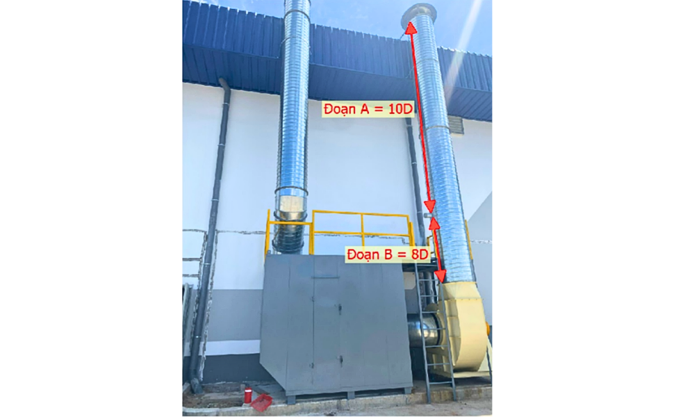 Hướng dẫn quy định kỹ thuật sàn thao tác và vị trí lỗ khoan quan trắc khí thải 