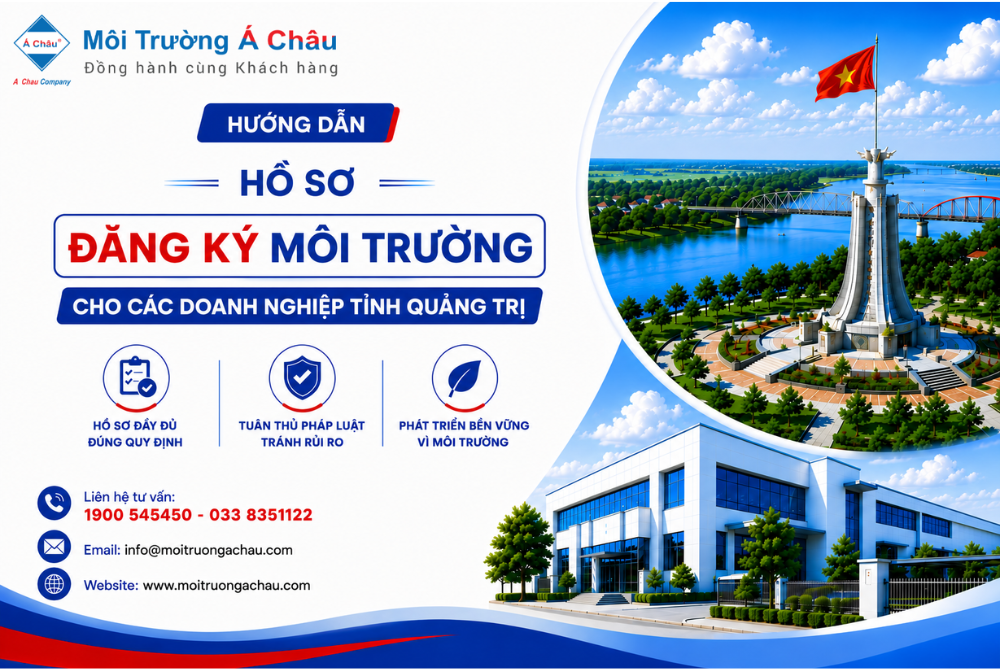 Hướng dẫn thủ tục hồ sơ Đăng ký môi trường cho các doanh nghiệp tại tỉnh Quảng Trị