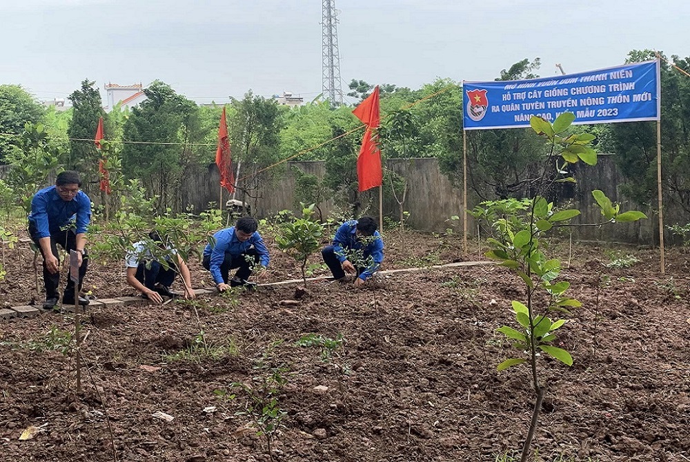 Nam Định: Ra quân tuyên truyền về xây dựng nông thôn mới nâng cao