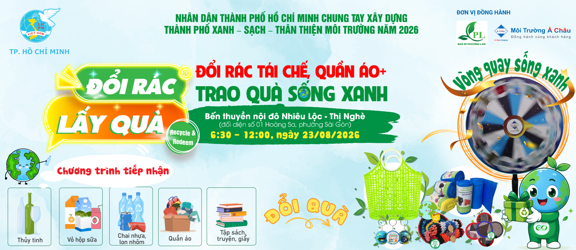 đổi rác lấy quà