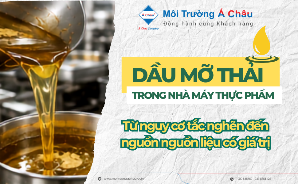 Dau mo thai trong nha may thuc pham