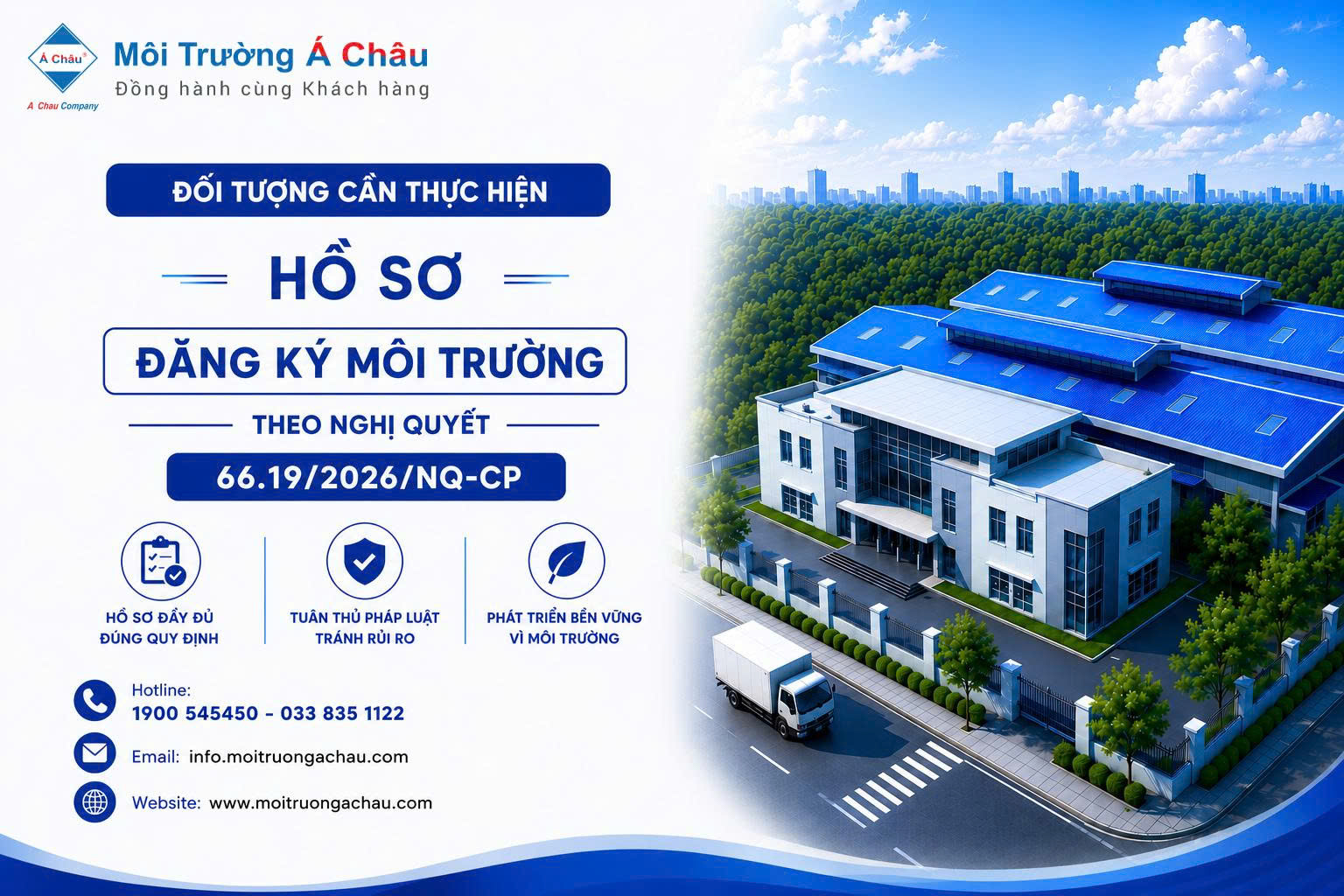 Đối tượng đăng ký môi trường theo nghị quyết 66.19/NQ-CP