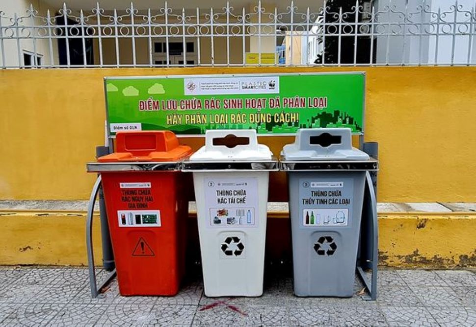 Hue City has implemented a domestic solid waste separation program at the source!