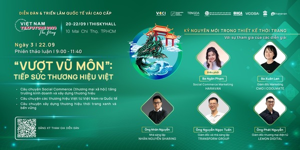 Texfurure Việt Nam Thu Đông 2023 - Phiên thảo luận ngày 22/09