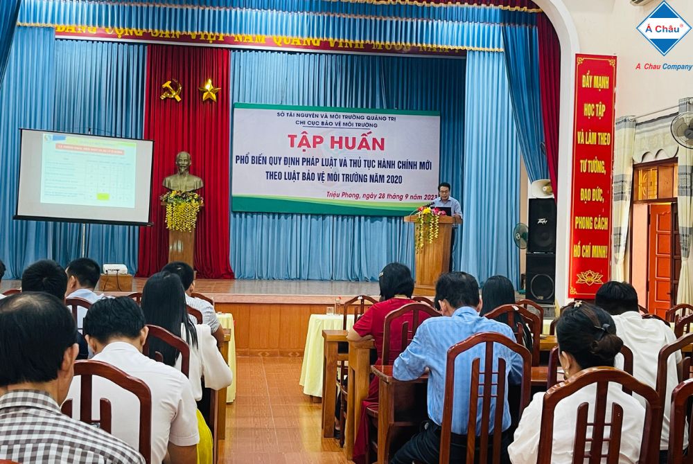 Quang Tri Province: Training standards and administration under the 2020 law on environmental protection
