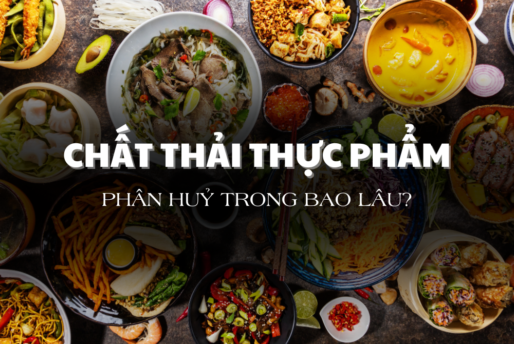 [INFOGRAPHIC] RÁC THẢI THỰC PHẨM PHÂN HUỶ TRONG BAO LÂU?