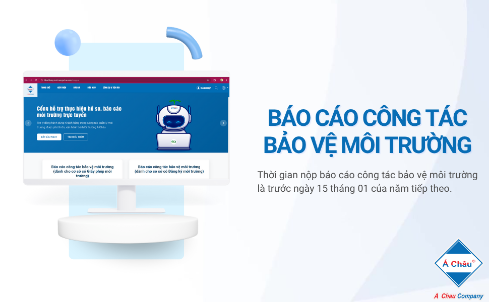 GIẢI PHÁP SỐ GIÚP LẬP BÁO CÁO CÔNG TÁC BẢO VỆ MÔI TRƯỜNG ONLINE CHUẨN THEO QUY ĐỊNH